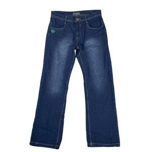 Phat Farm Jeans Kids Size 18 Blue Boys Embroidered Y2K Denim Youth‎